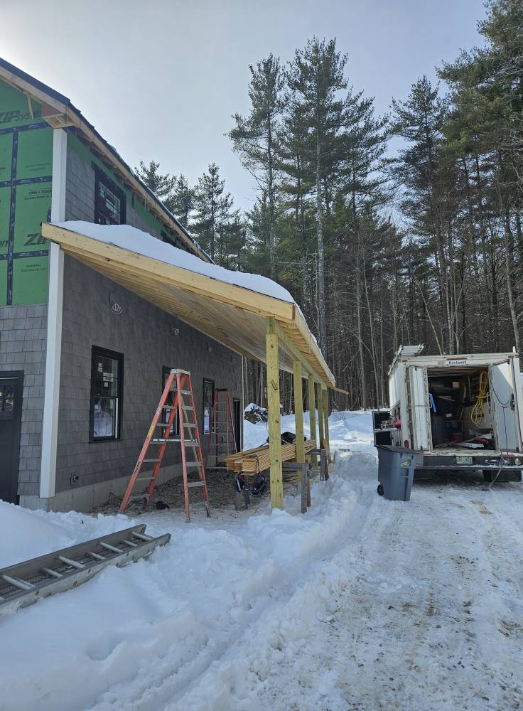 Exterior siding and painting project