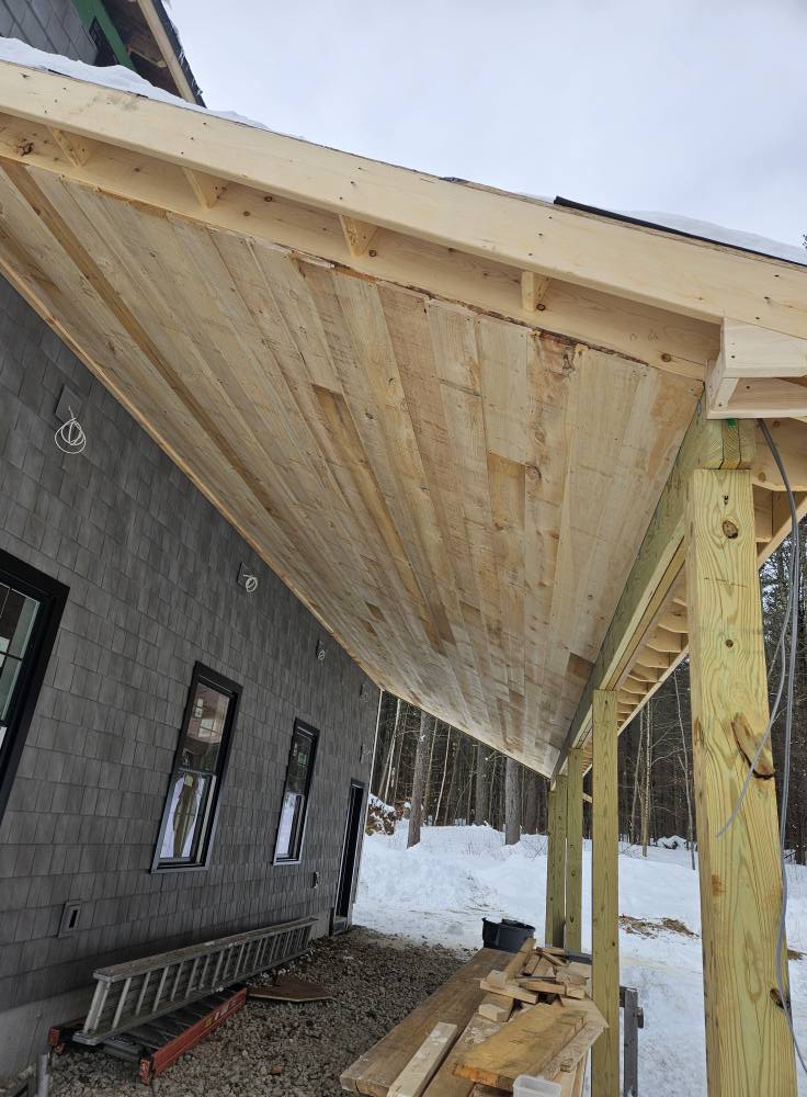 Exterior repair project